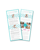 Promotional Cards - Prep & After Care-Lavish Tan ™ - Organic Spray Tanning Solutions