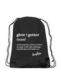 CUTE!! "GLOW-GETTER" Drawstring Backpack