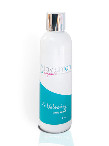 PH Balancing Body Wash-Lavish Tan ™ - Organic Spray Tanning Solutions