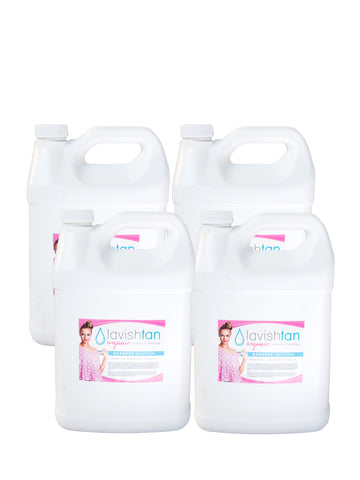 Wholesale Case - EXPRESS Solution (Gallons)-Lavish Tan ™ - Organic Spray Tanning Solutions