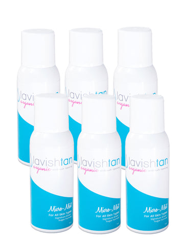 Wholesale Case - Micro-Mist Sunless Spray Cans (3oz)-Lavish Tan ™ - Organic Spray Tanning Solutions